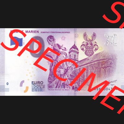 0-Euro Souvenirscheine Deutschland 2019-1, XEGG, Dom St. Marien - Domstadt Fürstenwalde/Spree (1) Sammlung
