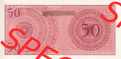 Banknote Asien Indonesien 1964, 50 San (2) Sammlung
