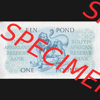 Banknoten Afrika Südafrika 1948-1959, 1 Pfund I (2) Sammlung