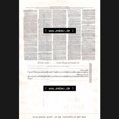 USA Öl 1956, Sunray MID-Continent Oil Company, Certificate for less than 100 Shares-Aktien (2) Sammlung