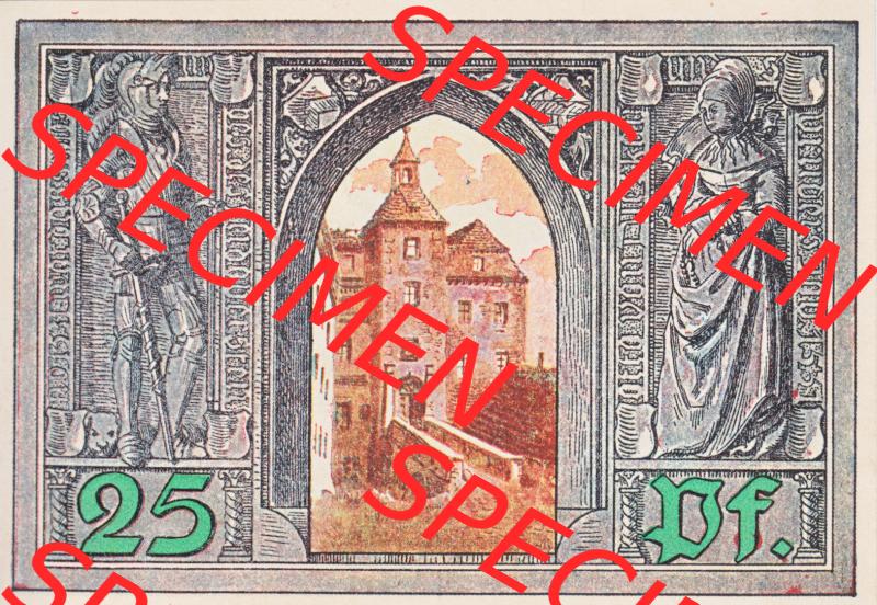 Notgeldscheine Finsterwalde, Stadt in Schleswig-Holstein Notgeld 1921, 25 Pfennig (1) Sammlung