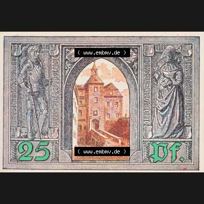 Notgeldscheine Finsterwalde, Stadt in Schleswig-Holstein Notgeld 1921, 25 Pfennig (1) Sammlung