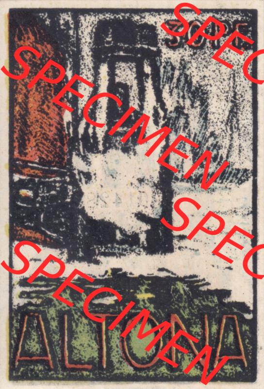 Notgeld Hamburg, Stadt in Land Hamburg, Altona Tropfen 1921, 30 Pfennig IV (2). Deutsches Notgel Stadt Hamburg aus Land Hamburg im online Katalog zum katalogisieren,... Sammlung