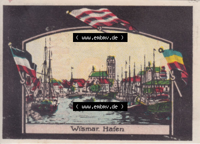 Notgeld Wismar, Stadt in Mecklenburg-Schwerin 1921, 95 Pfennig Hafen (2). Deutsches Notgeld Wismar, Stadt aus Land Mecklenburg-Schwerin... Sammlung
