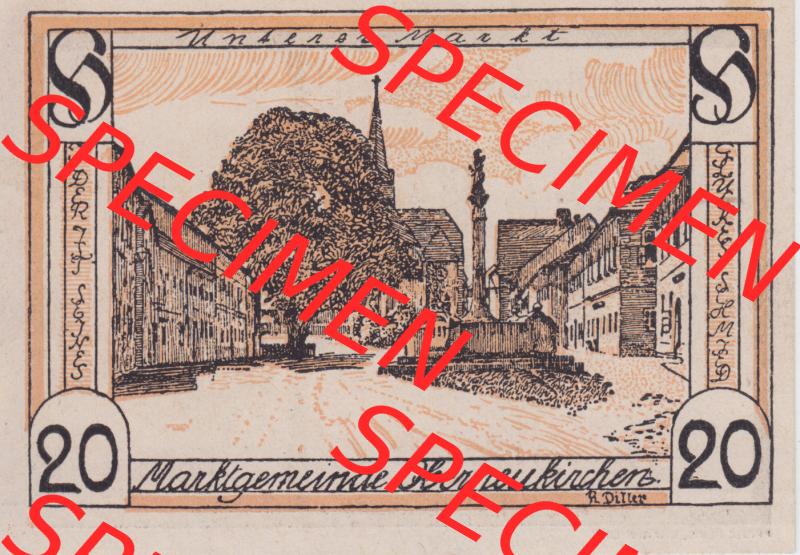 Notgeldscheine Oberösterreich Oberneukirchen 20 Heller (1). Notgeld Oberösterreich Oberneukirchen, Notgeldscheine aus Oberösterreich im online Katalog für private... Sammlung