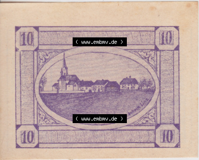 Notgeldscheine Oberösterreich Herzogsdorf, Gemeinde 1920 10 Heller. Vorderseite des oberösterreichischen Notgeldscheins im online... Sammlung