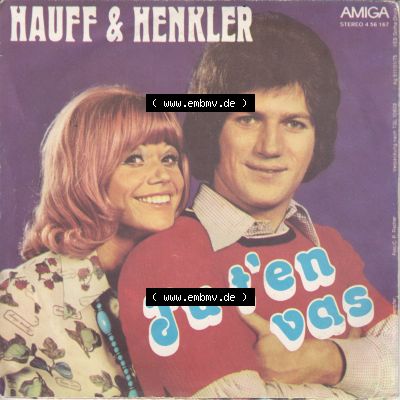 Amiga Schallplatte, Amiga 1975, Hauff und Henkler - Paloma Blanca Tu Ten Vas. Rückseite der Schallplatte aus privater Sammlung, verwalte deine Schallplatten-Sammlung durch... Sammlung