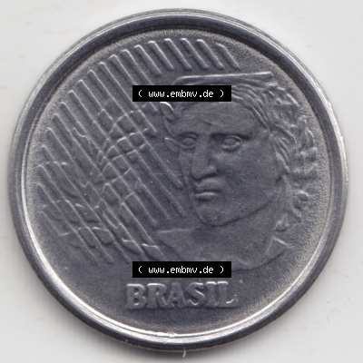 Münzen Brasilien Umlaufmünze 1994-1997, 1 Centavo (2) Sammlung