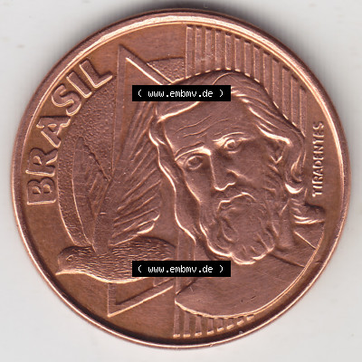 Münzen Brasilien Umlaufmünze 1998-heute, 5 Centavos (2) Sammlung