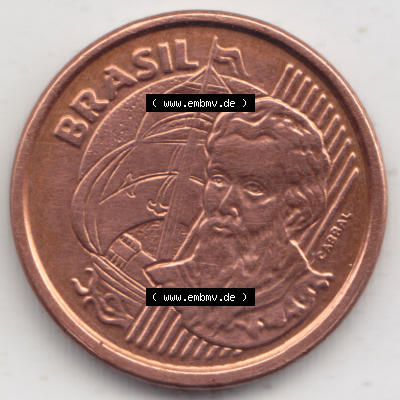 Münzen Brasilien Umlaufmünze 1998-2004, 1 Centavo (2) Sammlung