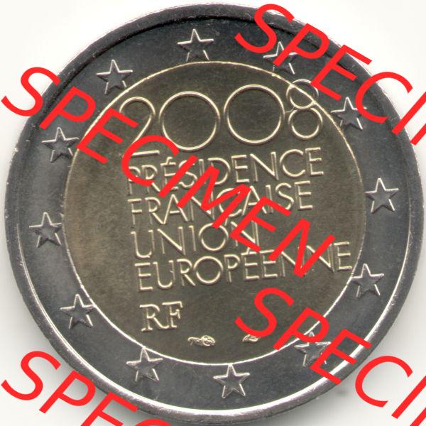 Münzen Euromünzen 2 Euro 2008, Frankreich 2 Euro Gedenkmünze (1) Sammlung