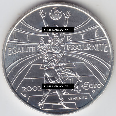 Münzen Euromünzen Silbermünze 2002 (6) Sammlung