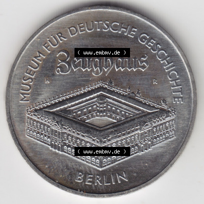 Münzen Deutschland DDR 5 Mark-Sondermünze 1990, 5 Mark, A Zeughaus, Museum für deutsche Geschichte (1) Sammlung