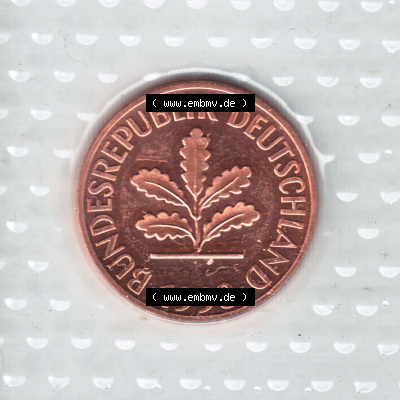 Münzen Deutschland Münzsätze Deutsche Mark Stempelglanz 1998, 2 Pfennig (2) Sammlung