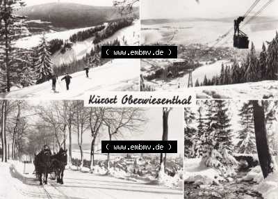 Ansichtskarte Oberwiesenthal Kurort Oberwiesenthal (1) Sammlung