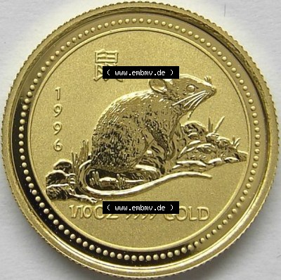 Münzen Australien Goldmünze 1996 (1) Sammlung