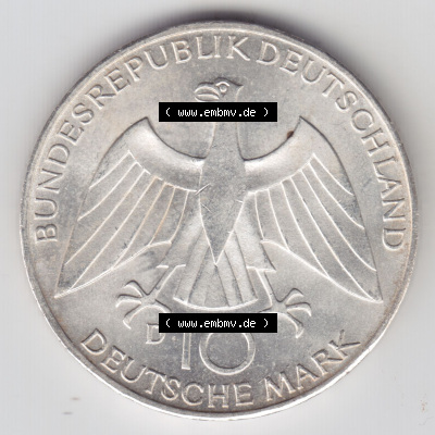 Münzen Deutsche Mark Silbermünze 1972 (1) Sammlung