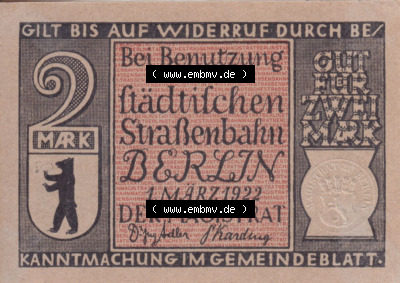 Notgeldscheine aus Berlin 1838 Der Potsdammer Bahnhof (2) Sammlung