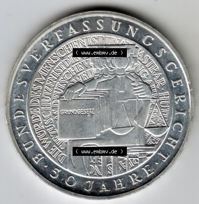 Münzen Deutsche Mark Silbermünze 2001 (4) Sammlung