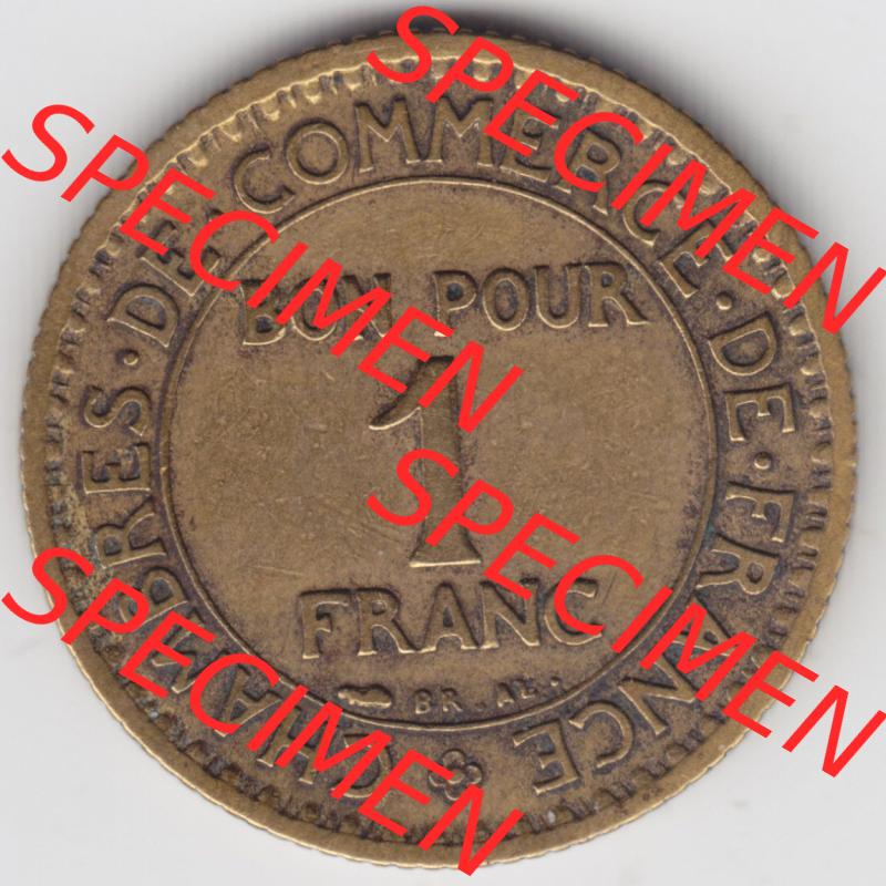 Münzen Frankreich Eurovorläufer, Umlaufmünze vor Euroeinführung 1920-1927, 1 Francs, Franken 1922. Vorderseite einer Münze aus Europa als Digitales Bild... Sammlung