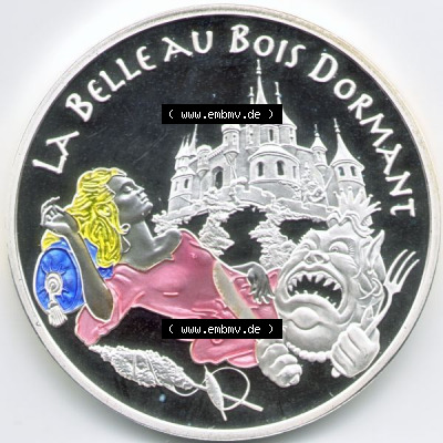 Münzen Frankreich Silbermünze 2003 (04) Sammlung