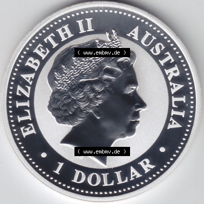 Münzen Australien Silbermünze 2005 (1) Sammlung