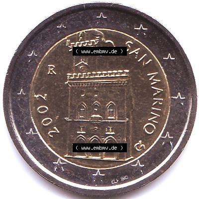 Münzen Euromünzen 2 Euro 2002, San-Marino (1) Sammlung