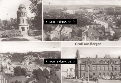 Ansichtskarten Insel Rügen Stadt Bergen (0005) Sammlung