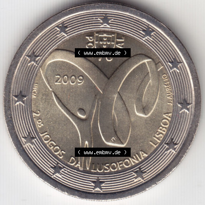 Münzen Euromünzen 2 Euro 2009, Portugal 2 Euro 2009 (1) Sammlung