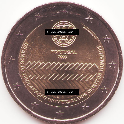 Münzen Euromünzen 2 Euro 2008, Portugal 2 Euro 2008 (1) Sammlung