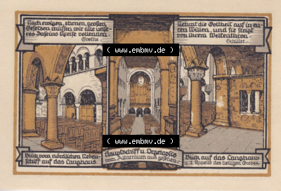 Notgeldscheine aus Gernrode 1921, 75 Pfennig 4 (2) Sammlung