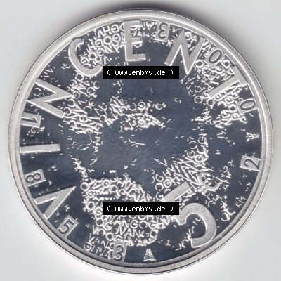 Münzen Niederlande Silbermünze 2003 (4) Sammlung