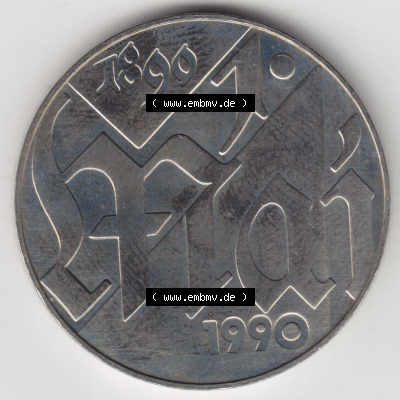 Münzen Deutschland DDR 10 Mark-Sondermünze 1990, 10 Mark, A 100 Jahre 1. Mai (1) Sammlung