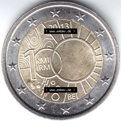 Münzen Euromünzen 2 Euro 2013, Belgien 2 Euro Gedenkmünze (1) Sammlung