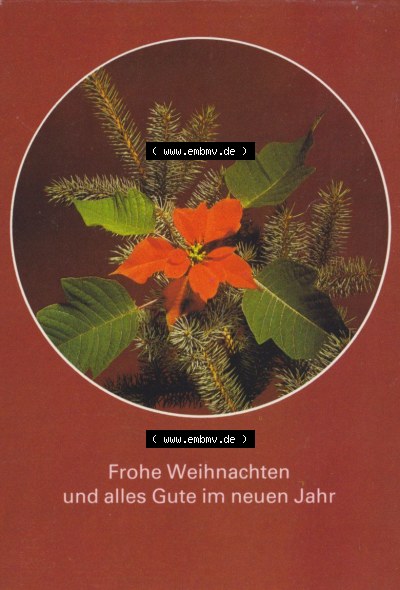 Ansichtskarte zu Weihnachten DDR, Frohe Weihnachten und alles Gute im neuen Jahr (2) Sammlung