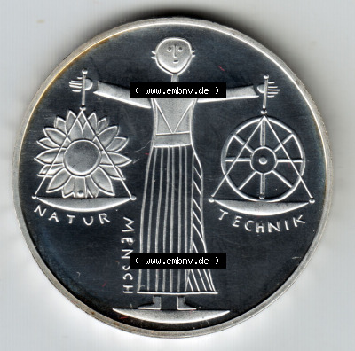Münzen Deutsche Mark Silbermünze 2000 (8) Sammlung