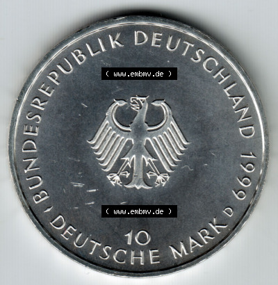 Münzen Deutsche Mark Silbermünze 1999 (2) Sammlung