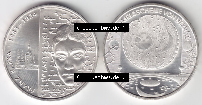 Münzen Euromünzen Silbermünze 2008 (2) Sammlung