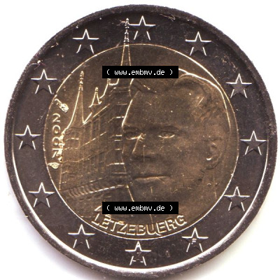 Münzen Euromünzen 2 Euro 2007, Luxemburg (1) Sammlung