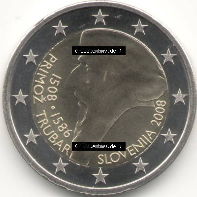 Münzen Euromünzen 2 Euro 2008, Slowenien 2 Euro 2008 (1) Sammlung