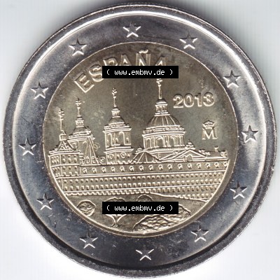 Münzen Euromünzen 2 Euro 2013, Spanien (1) Sammlung