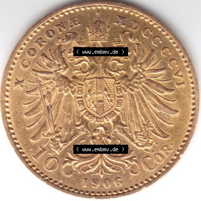 Münzen Österreich Goldmünze 1906 (2) Sammlung