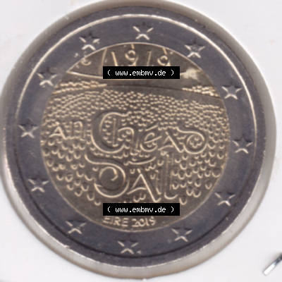 Münzen Euromünzen 2 Euro 2019, Irland Parlament (1) Sammlung