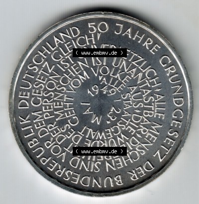 Münzen Deutsche Mark Silbermünze 1999 (1) Sammlung