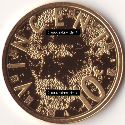 Münzen Niederlande Goldmünze 2003 (2) Sammlung