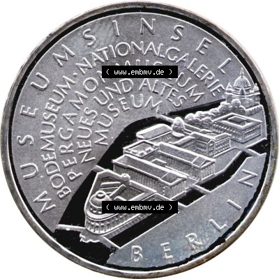 Münzen Euromünzen 2002, Deutschland 10 Euro Sondermünze 2002, 10 Euro Museumsinsel Berlin (1) Sammlung