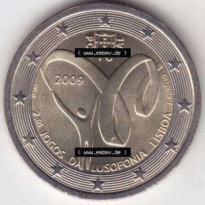 Münzen Euromünzen 2 Euro 2009, Portugal 2 Euro 2009 (1) Sammlung