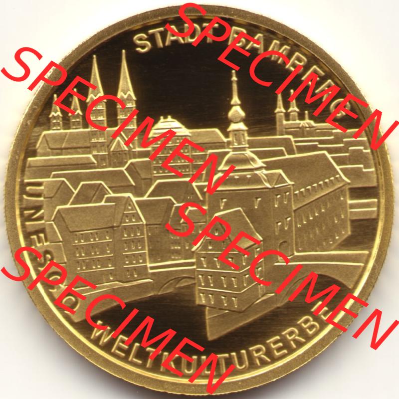 Münzen Deutschland 100 Euro Goldmünzen 2004. Vorderseite einer Münze aus dem deutschen Kaiserreich in Europa als Digitales Bild / Bildmaterial zum Herunterladen. Die Münze... Sammlung