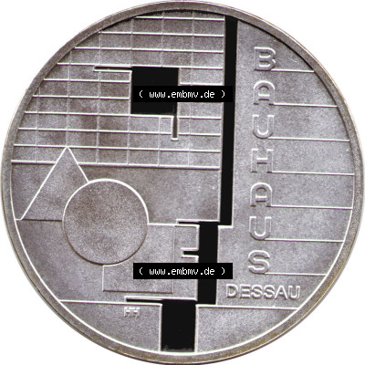 Münzen Euromünzen 2004, Deutschland 10 Euro Sondermünze 2004, 10 Euro Bauhaus Dessau (1) Sammlung