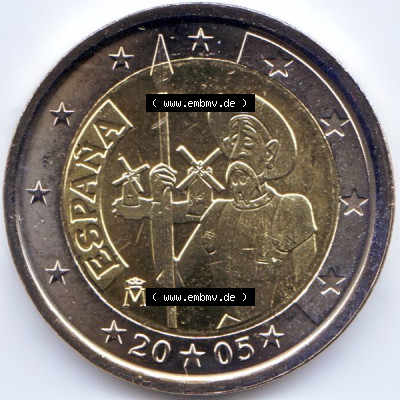 Münzen Euromünzen 2 Euro 2005, Spanien (1) Sammlung